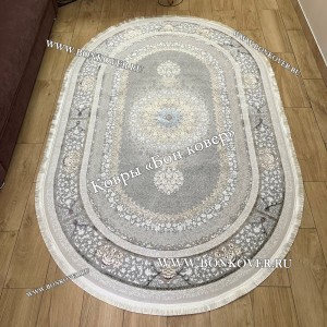 Персидский Ковер Для Гостиной Дизайн 29692 New NN Овал